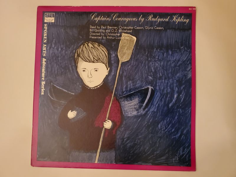 Rudyard Kipling Captains Courageous vinyl record